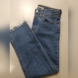 Levi’s Wedgie Straight Jeans Button Fly 25